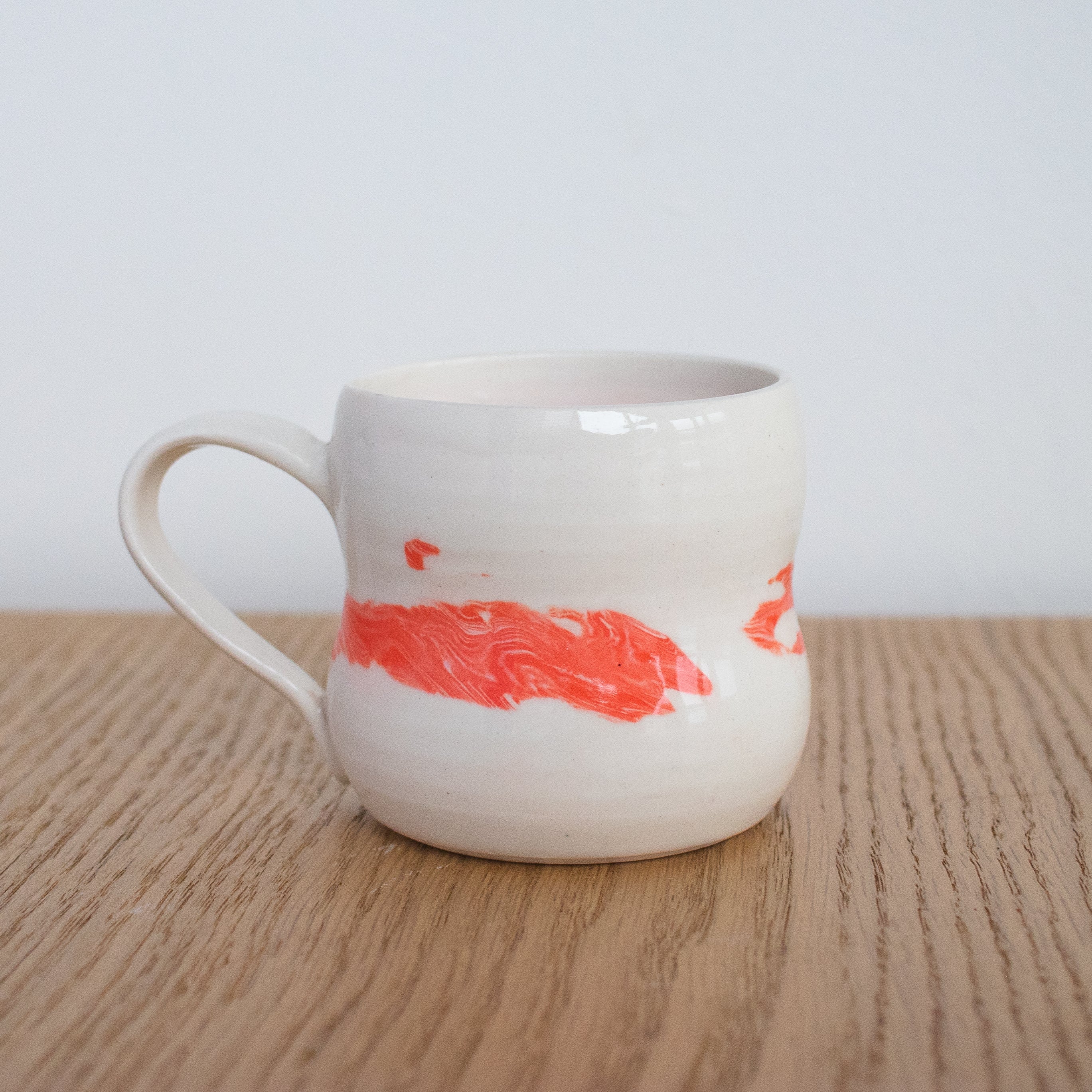 Orange Flow 2 | Cappuccino Mug