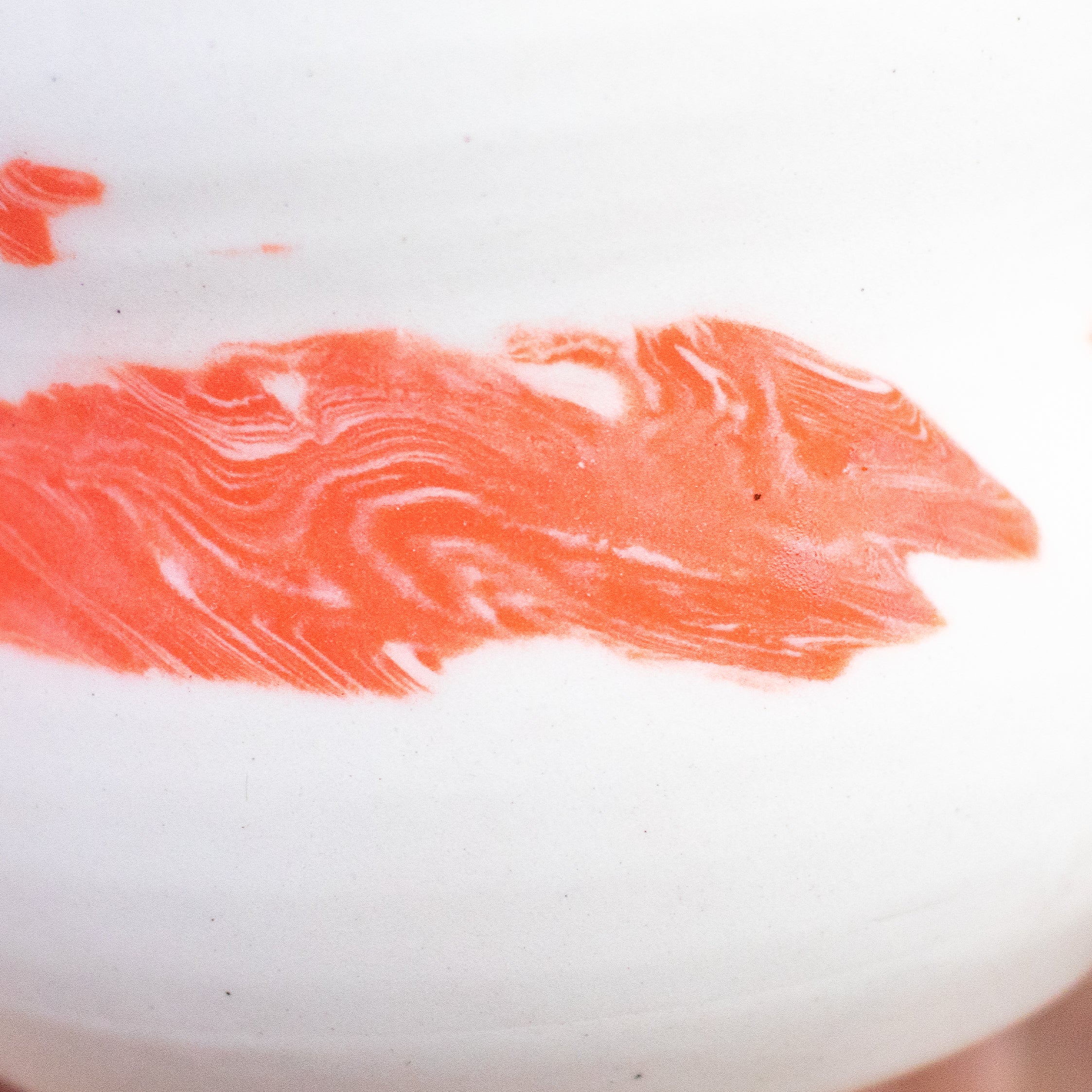 Orange Flow 2 | Cappuccino Mug