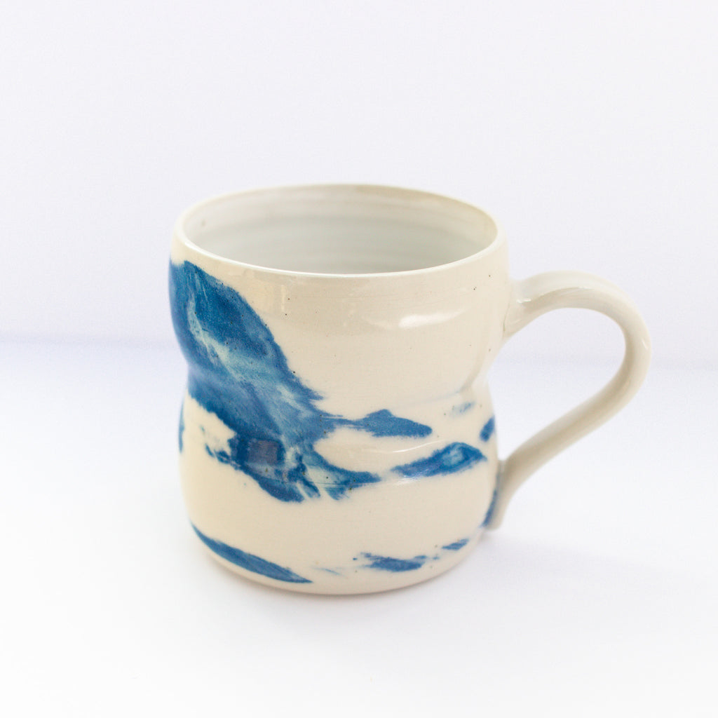 Blue Swirl Standard Mug