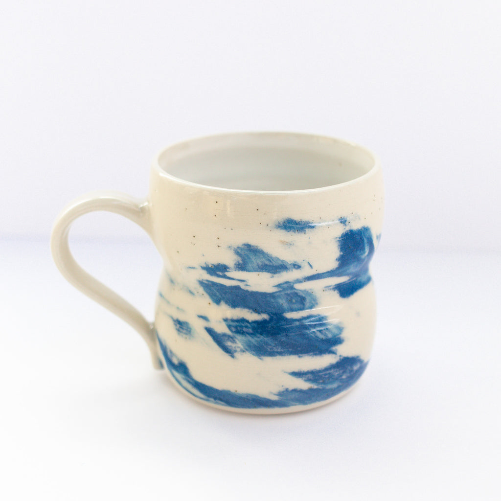 Blue Swirl Standard Mug