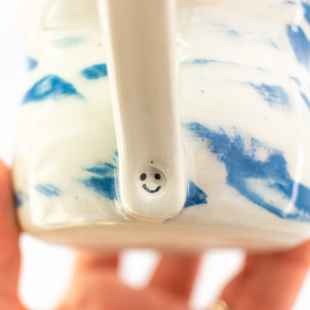 Blue Swirl Standard Mug