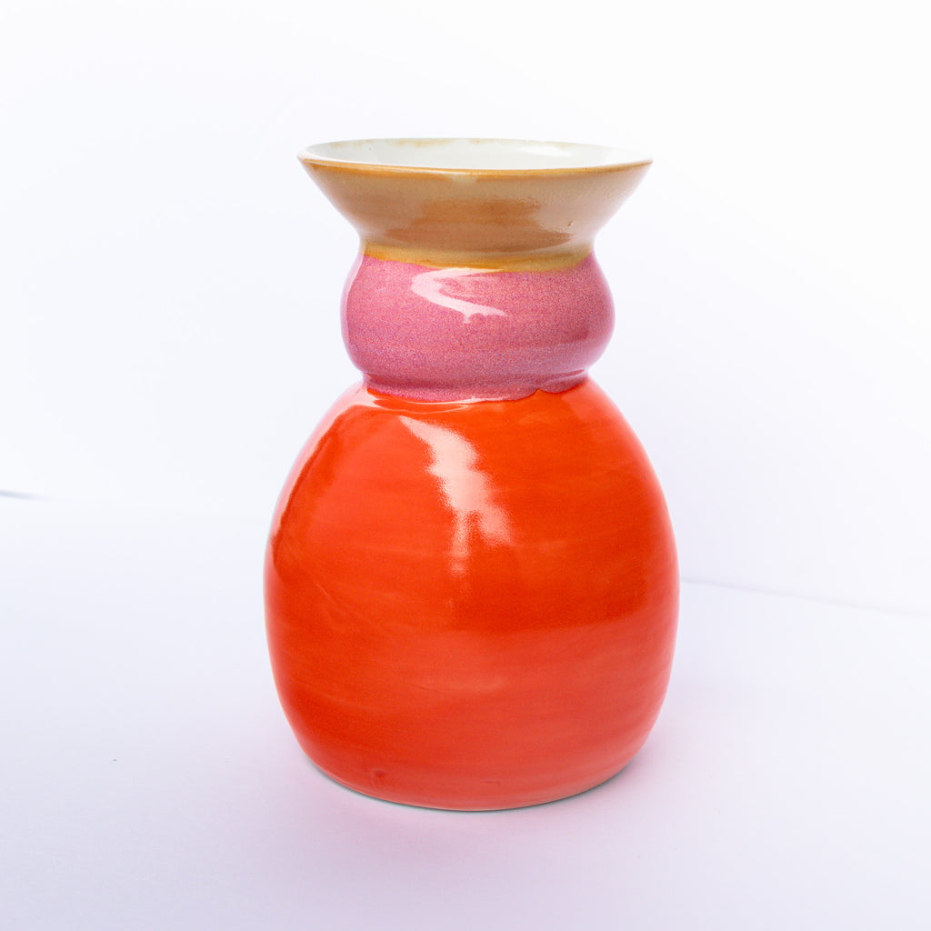 Tri-Color Vase
