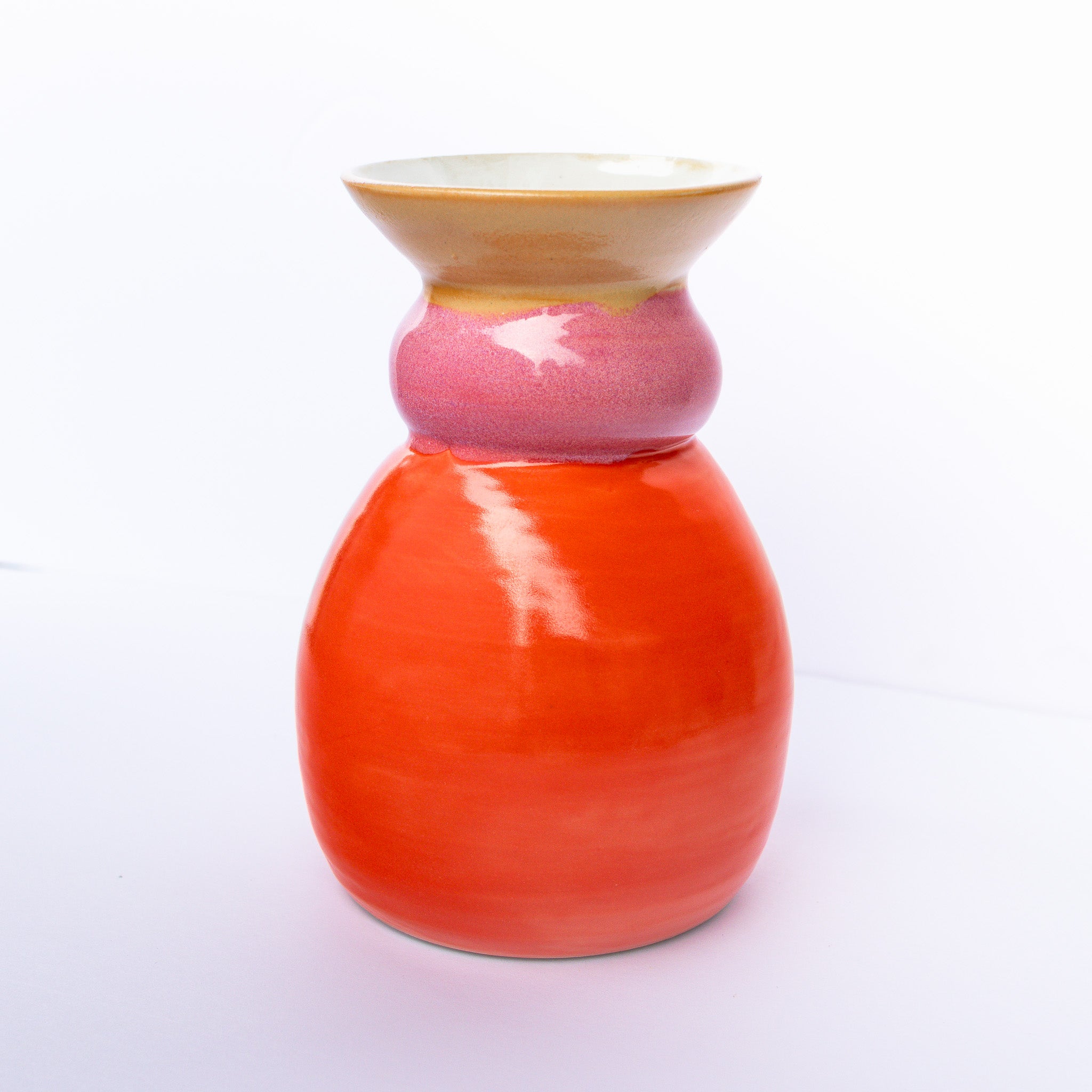 Tri-Color Vase
