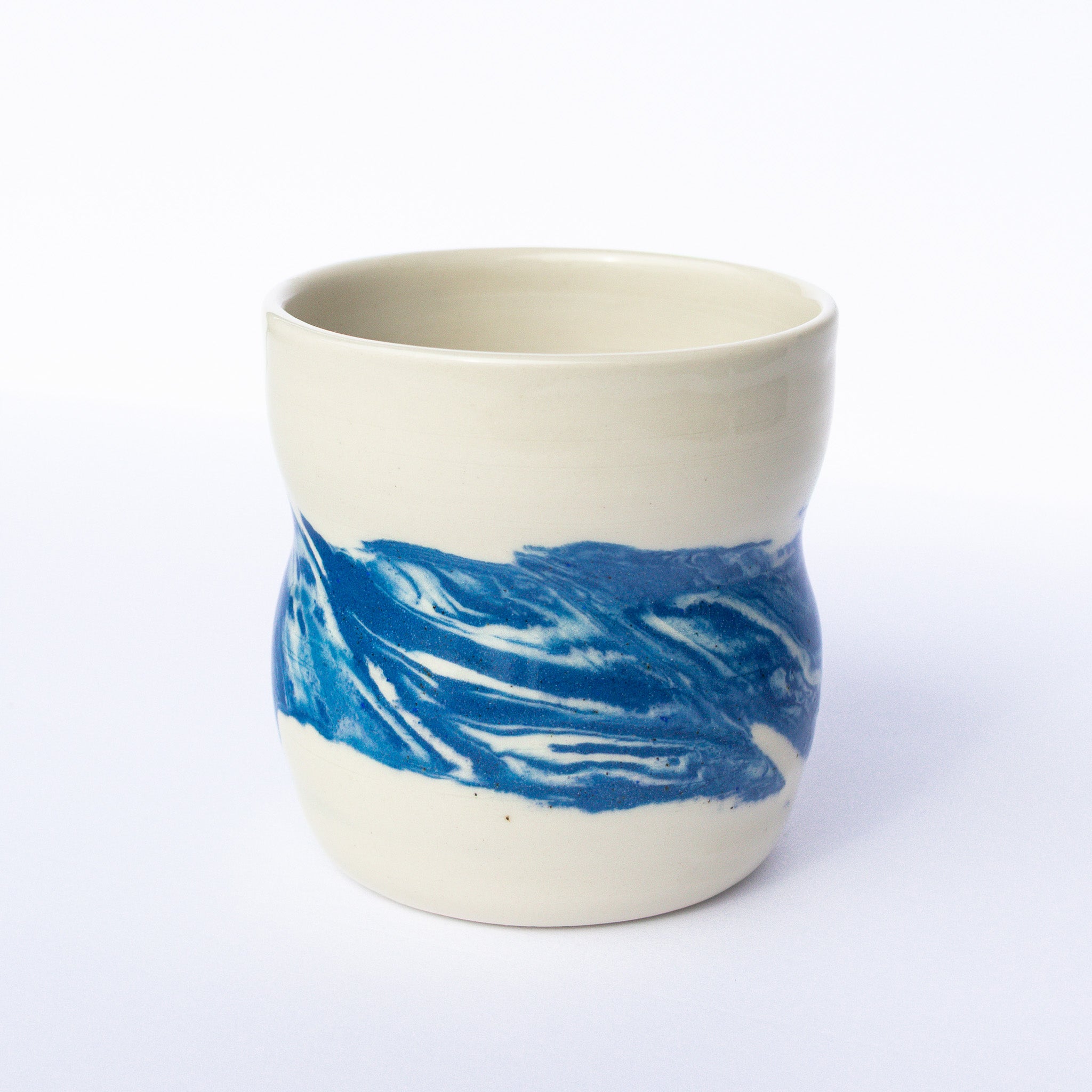 Blue Swirl Standard Mug
