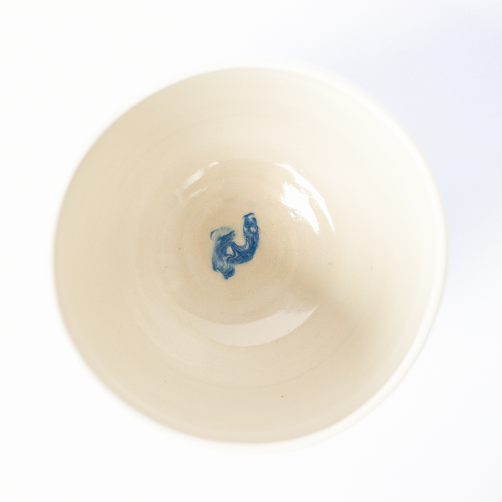 Blue Swirl Bowl Set and Pink Bubble Catch-all