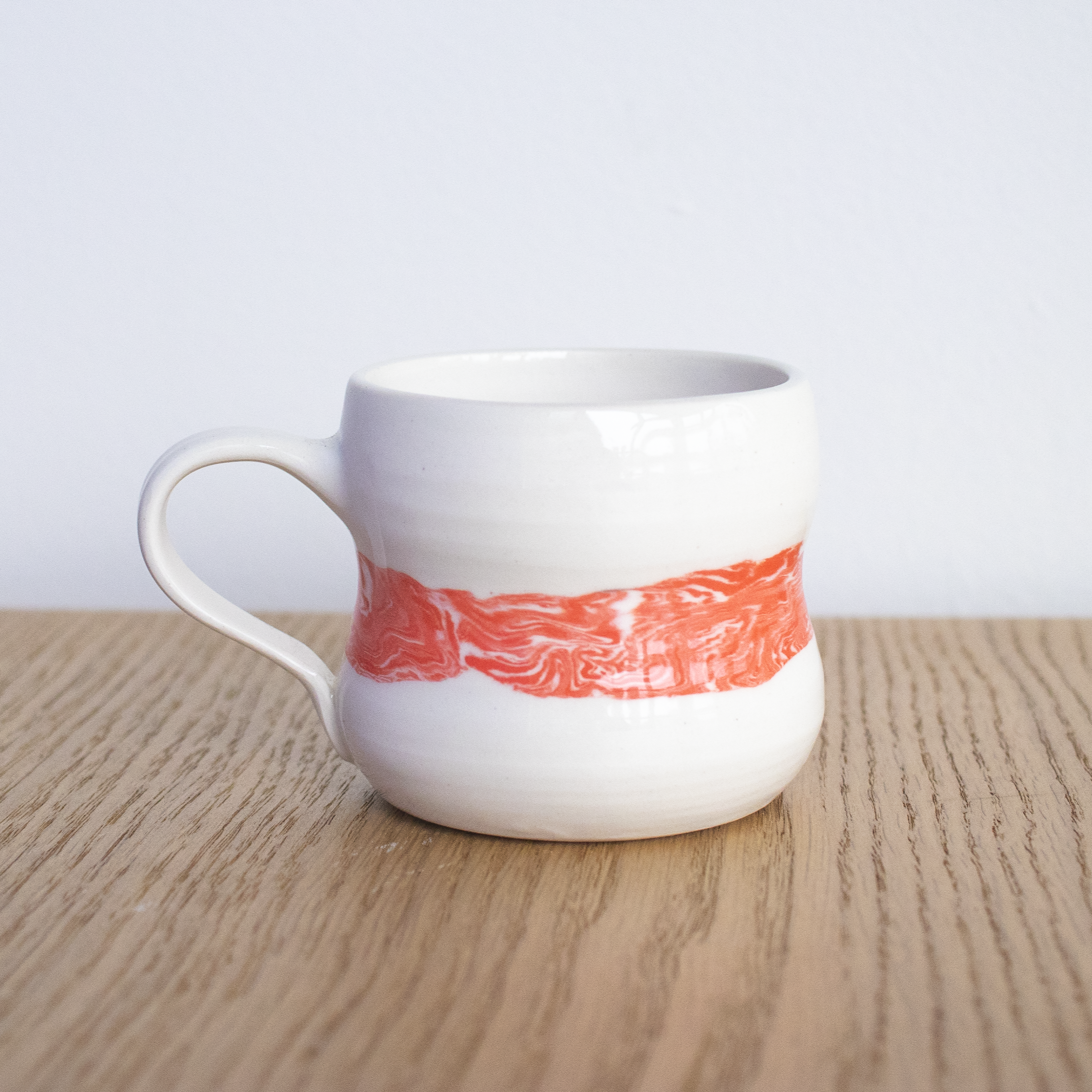 Orange Flow 1 | Cappuccino Mug