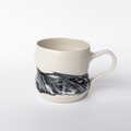 Black Swirl Standard Mug