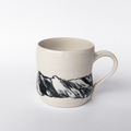 Black Swirl Standard Mug