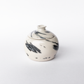 Black Swirl Mini Lidded Jar