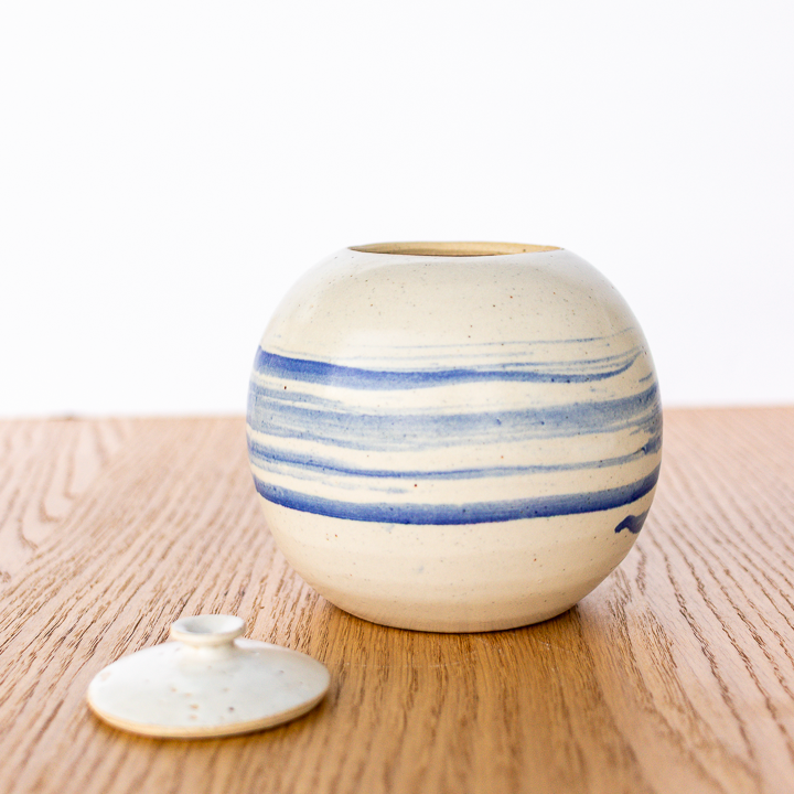 Pacific Medium Lidded Jar