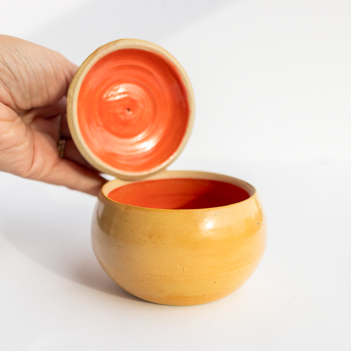 Yellow Apple Container